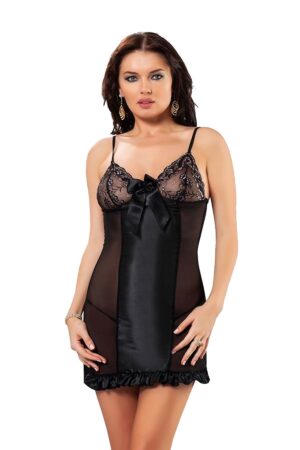 Deluxerie Conjunto De Babydoll Jantine
