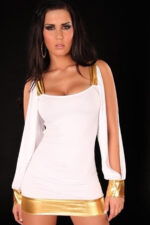 Deluxerie Mini Vestido Marleah