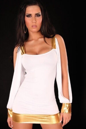Deluxerie Mini Vestido Marleah