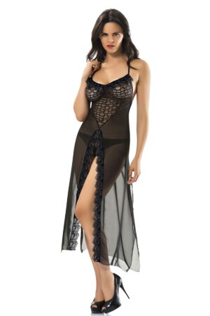 Deluxerie Camisa Longo De Noite Janesse