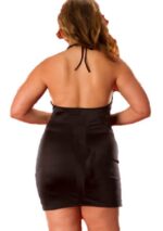 Deluxerie Mini Vestido Mais Tamanho Orrla