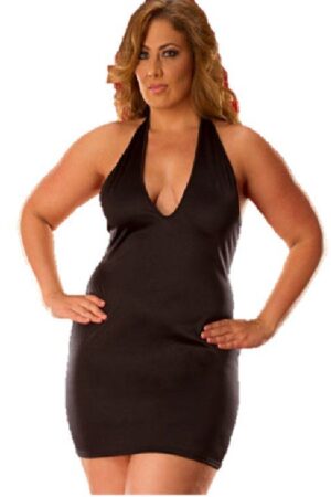 Deluxerie Mini Vestido Mais Tamanho Orrla 2