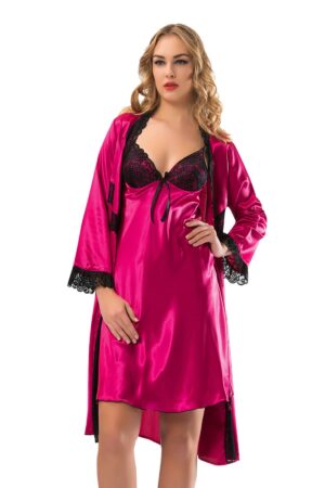 Deluxerie Conjunto De Camisa De Noite Magic Rose 2