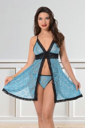 Deluxerie Conjunto de Babydoll Janise