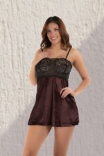 Deluxerie Conjunto de Camisa de Noite Wondrous Valley