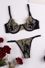 Deluxerie Conjunto de Soutien Sexy Iinca