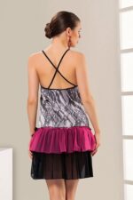 Deluxerie Mini Vestido Pierrette