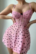Deluxerie Conjunto de Babydoll Jackey