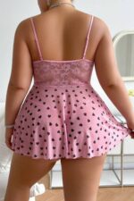 Deluxerie Conjunto de Babydoll Jackey