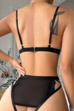 Deluxerie Conjunto de Soutien Sexy Elaina
