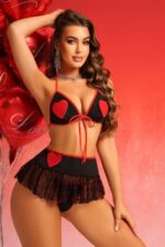 Deluxerie Conjunto de Soutien Sexy Finola