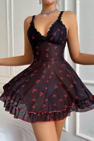 Deluxerie Conjunto de Babydoll Zein