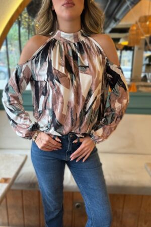 Deluxerie Blusa MF-Gardenia