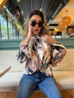 Deluxerie Blusa MF-Gardenia