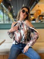 Deluxerie Blusa MF-Gardenia