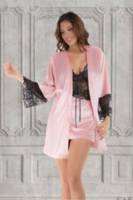 Deluxerie Conjunto de Camisa de Noite Sensual Spin