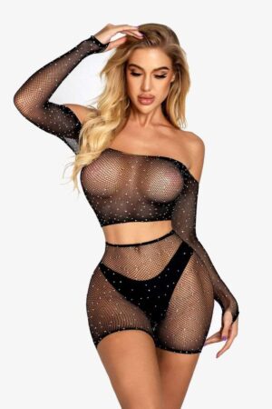 Deluxerie Bodystocking Ruthi