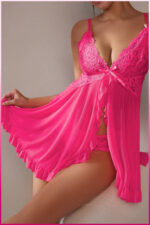 Deluxerie Conjunto de Babydoll Petula