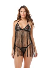 Deluxerie Conjunto de Babydoll Rozmary
