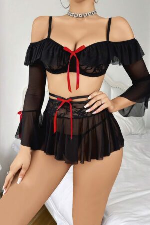 Deluxerie Conjunto de Corpete Mirell