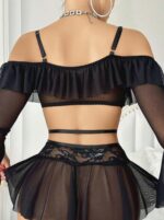 Deluxerie Conjunto de Corpete Mirell