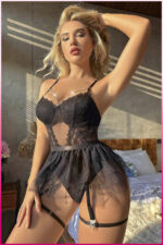 Deluxerie Conjunto de Lingerie Prisila