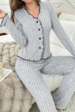 Deluxerie Conjunto de Pijama Rozely