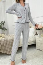 Deluxerie Conjunto de Pijama Rozely