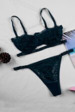 Deluxerie Conjunto de Soutien Sexy Indeera