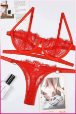 Deluxerie Conjunto de Soutien Sexy Patrece