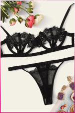 Deluxerie Conjunto de Soutien Sexy Ridley