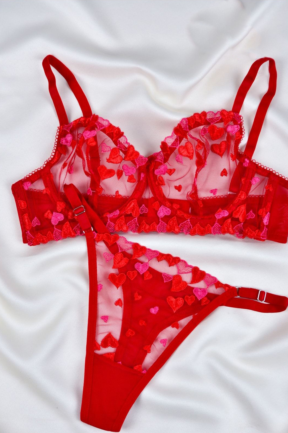 Deluxerie Conjunto de Soutien Sexy Raziela