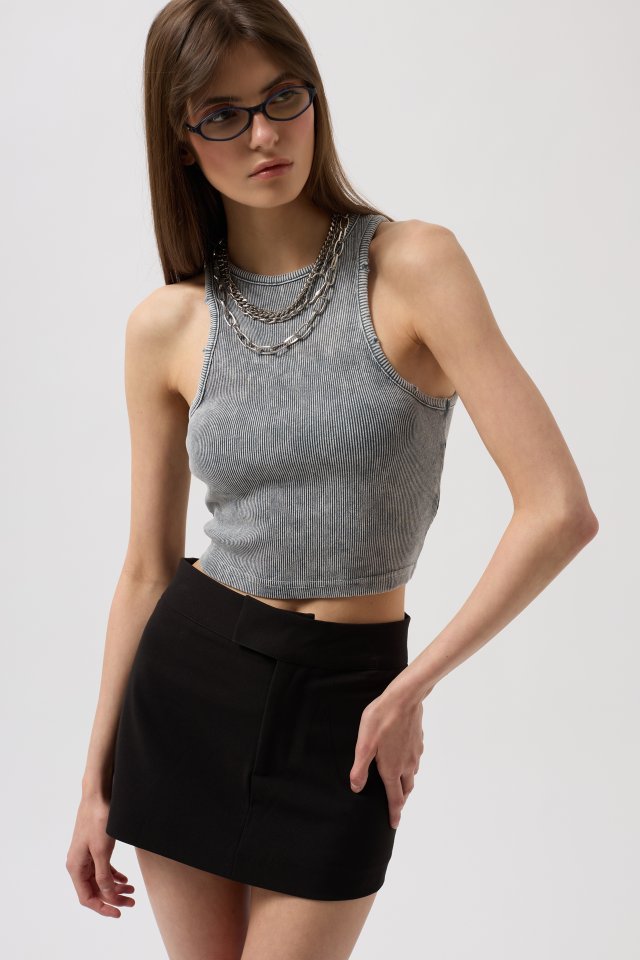 Deluxerie Top curto MF-Krystan