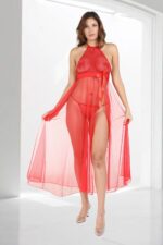 Deluxerie Camisa longo de noite Rosemeen