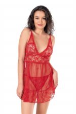 Deluxerie Conjunto de Babydoll Marylin