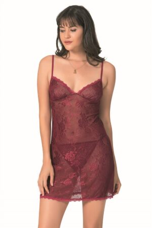 Deluxerie Conjunto de Babydoll Michaeline