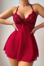 Deluxerie Conjunto de Babydoll Ava