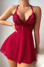 Deluxerie Conjunto de Babydoll Ava