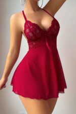 Deluxerie Conjunto de Babydoll Ava