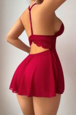 Deluxerie Conjunto de Babydoll Ava