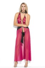 Deluxerie Conjunto de Camisa Longo de Noite Philberthe