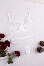 Deluxerie Conjunto de Soutien Bralette Idette